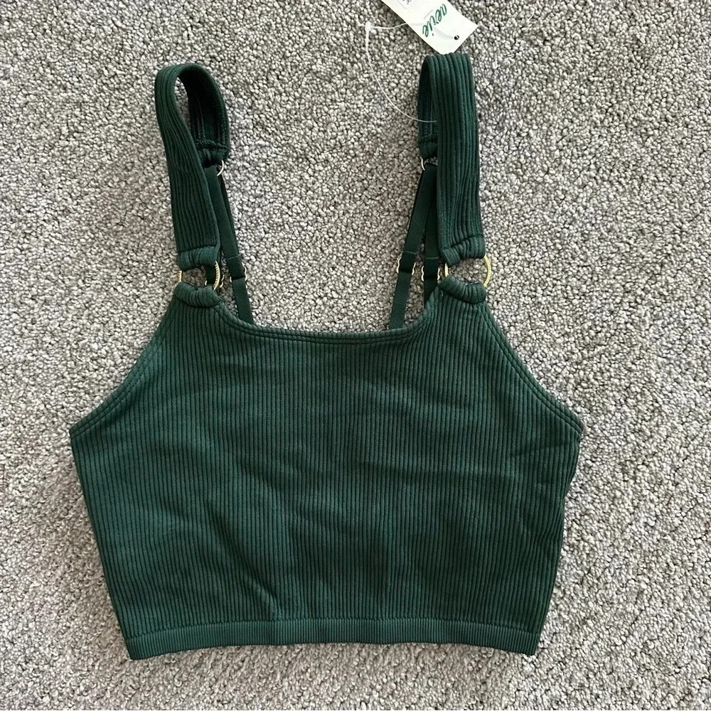 Aerie Seamless Ring Longline Bralette - Size XS